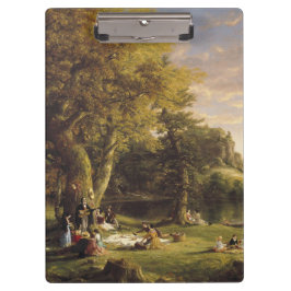Thomas Cole The Pic-Nic Klemmbrett