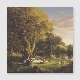 Thomas Cole The Pic-Nic Magnetkarte
