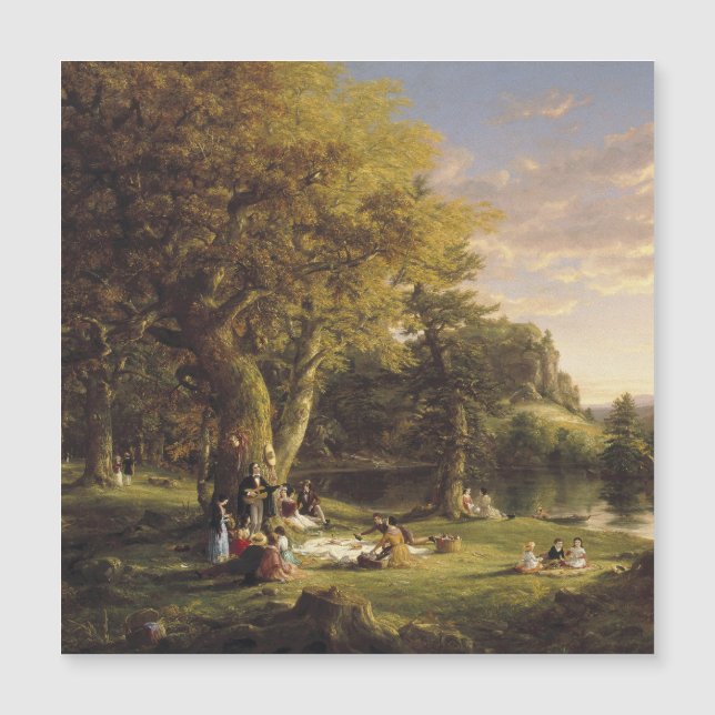 Thomas Cole The Pic-Nic Magnetkarte (Vorderseite)