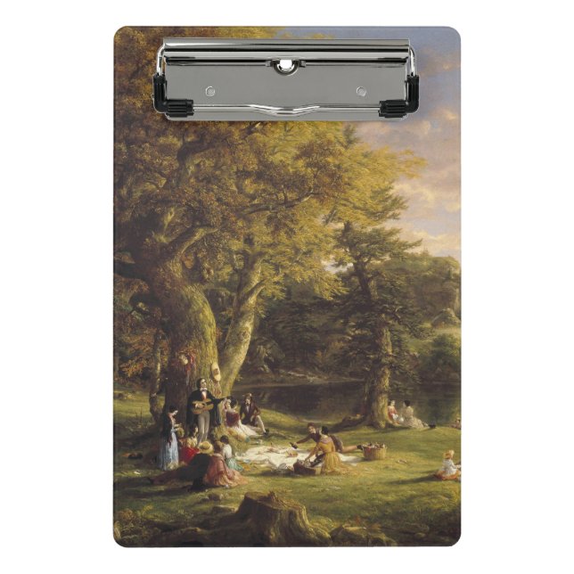 Thomas Cole The Pic-Nic Mini Klemmbrett (Vorderseite)