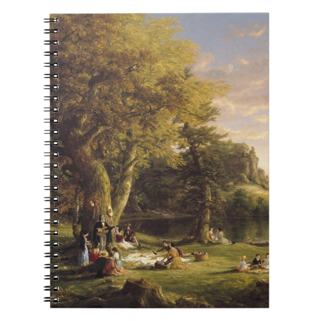 Thomas Cole The Pic-Nic Notizblock (Vorderseite)