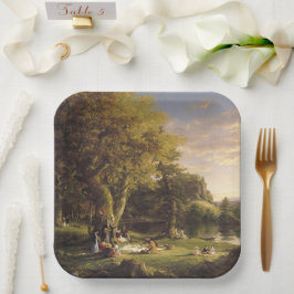 Thomas Cole The Pic-Nic Pappteller