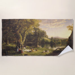 Thomas Cole The Pic-Nic Strandtuch