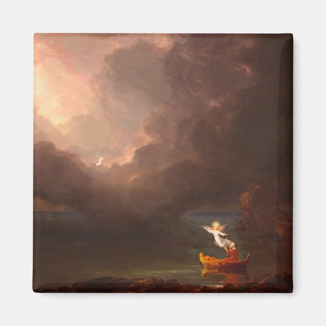 Thomas Cole The Voyage of Life Old Age 1842 Magnet (Vorne)