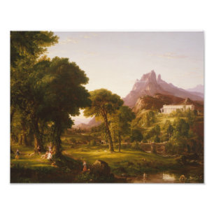 Thomas Cole - Traum von Arcadia Fotodruck