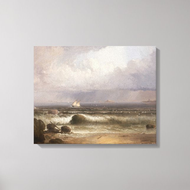 Thomas Doughty - Coming Squall Leinwanddruck (Vorderseite)