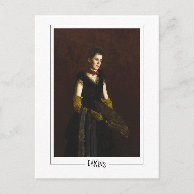 Thomas Eakins #14 - Fine Art Postcard Postkarte (Vorderseite)
