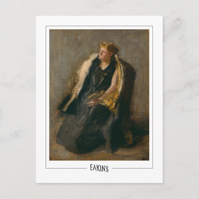 Thomas Eakins #2 - Fine Art Postcard Postkarte (Vorderseite)
