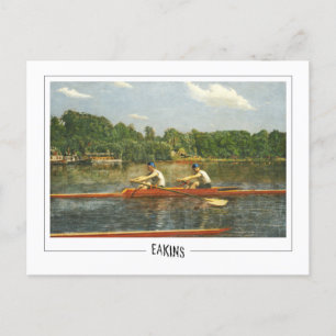 Thomas Eakins #3 - Fine Art Postcard Postkarte