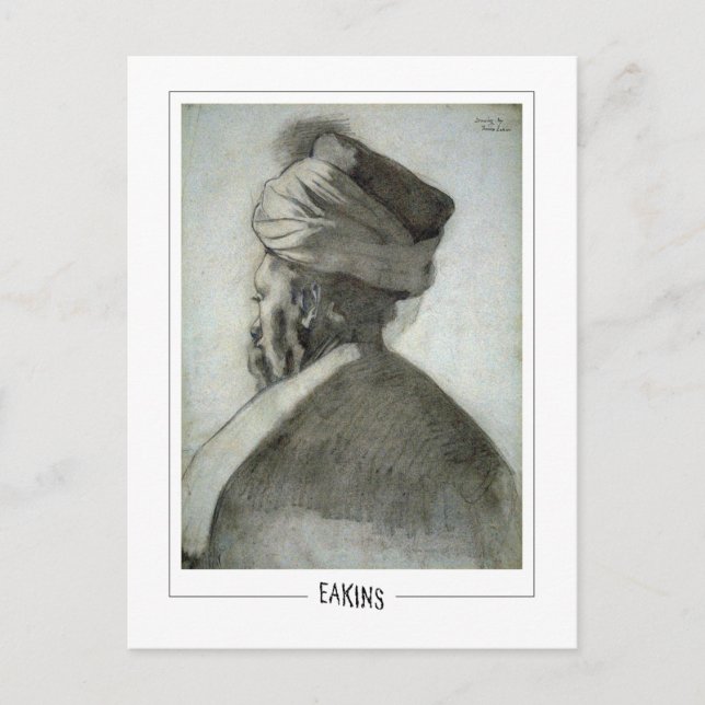 Thomas Eakins #468 - Fine Art Postcard Postkarte (Vorderseite)