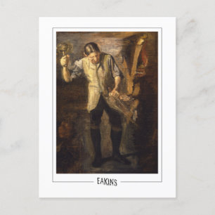 Thomas Eakins #9 - Fine Art Postcard Postkarte