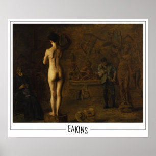 Thomas Eakins Affiche d'art Zedign #1