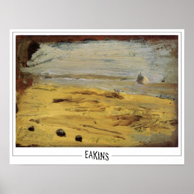 Thomas Eakins Affiche d'art Zedign #302 (Devant)