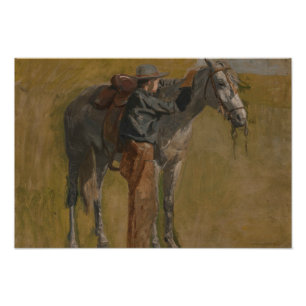 Thomas Eakins - Cowboy: Studie für Cowboys Fotodruck