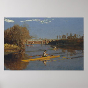Thomas Eakins - Die Champion Single Skulpturen Poster