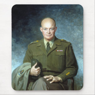 Thomas Edgar Stephens Dwight D. Eisenhower Mousepad