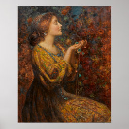 Thomas Edwin Mostyn Jewels Painting Poster