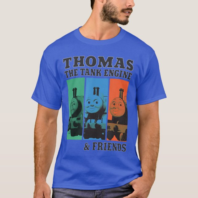Thomas Friendshomasheank Engine Freunde Raster fam T-Shirt (Vorderseite)