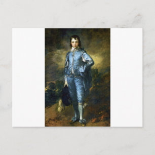 Thomas Gainsborough Art Malerei: Der Blaue Junge Postkarte