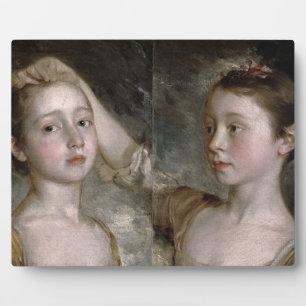 Thomas Gainsborough   Die Töchter Maria Fotoplatte