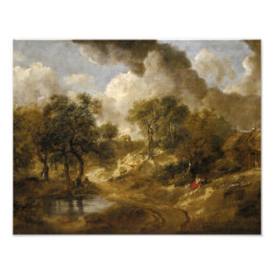 Thomas Gainsborough - Landschaft in Suffolk Fotodruck