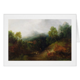 Thomas Gainsborough une vallée de montagne avec