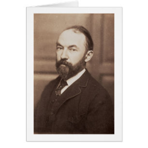 Thomas Hardy (1840-1928) (sepia-Foto)