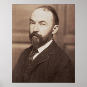 Thomas Hardy (1840-1928) (sepia-Foto) Poster