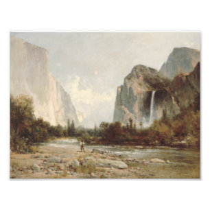 Thomas Hill - Yosemite, Bridal Veil Falls Fotodruck
