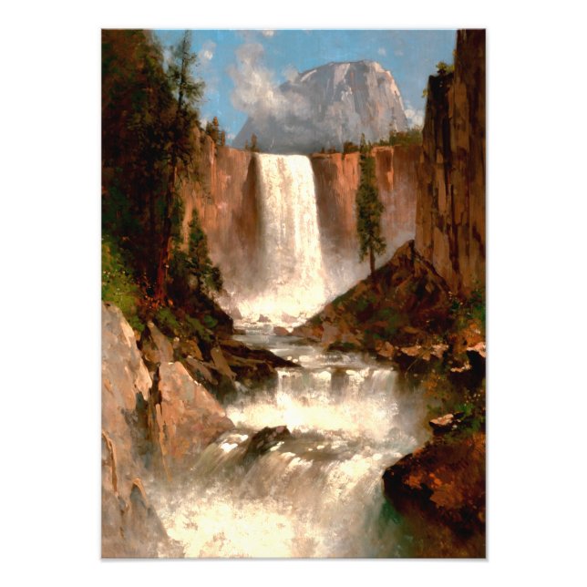 Thomas Hill's Vernal Falls, Yosemite Fotodruck (Vorne)
