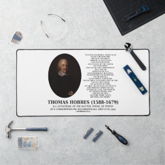 Thomas Hobbes Leviathan Man Solitaire Mauvaise Cit