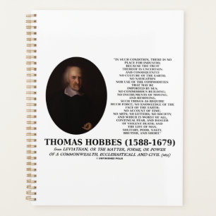 Thomas Hobbes Leviathan Man Solitary Politary Zita Planer
