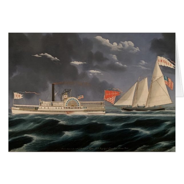 Thomas Hunt und die USA 1852 (Vorderseite (Horizontal))