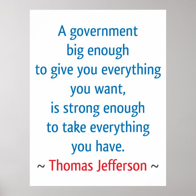 Thomas Jefferson #1 Poster (Vorne)