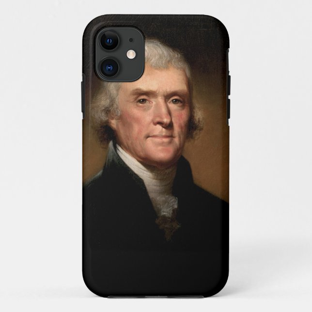 Thomas Jefferson Case-Mate iPhone Hülle (Rückseite)