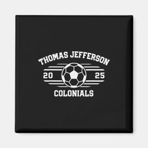 Thomas Jefferson Colonials Fußball Ll 2025 Magnet