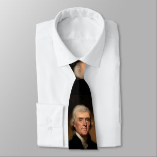 Thomas Jefferson durch Rembrandt Peale - circa Krawatte