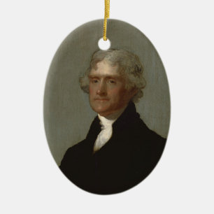 Thomas Jefferson Keramikornament