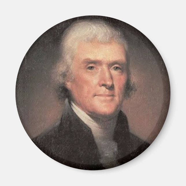 Thomas Jefferson Magnet (Vorne)