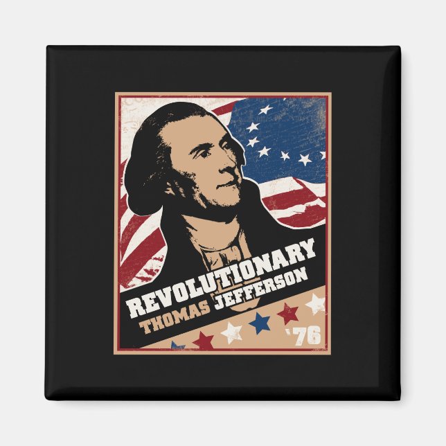 Thomas Jefferson Magnet révolutionnaire (Devant)