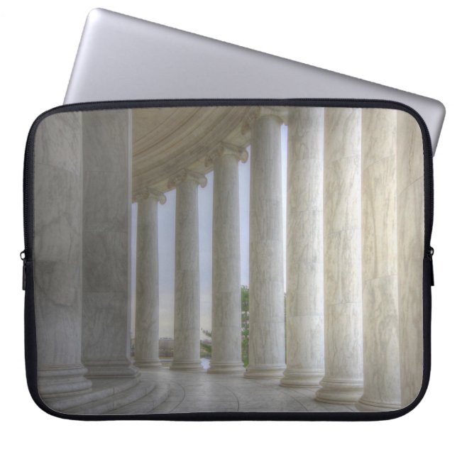 Thomas Jefferson Memorial Circular Colonnade Laptopschutzhülle (Vorderseite)