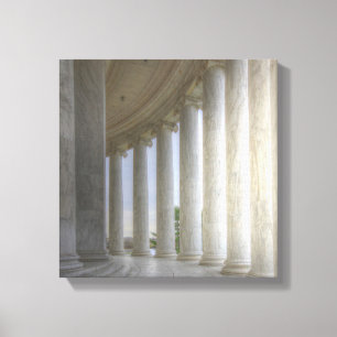 Thomas Jefferson Memorial Circular Colonnade Leinwanddruck