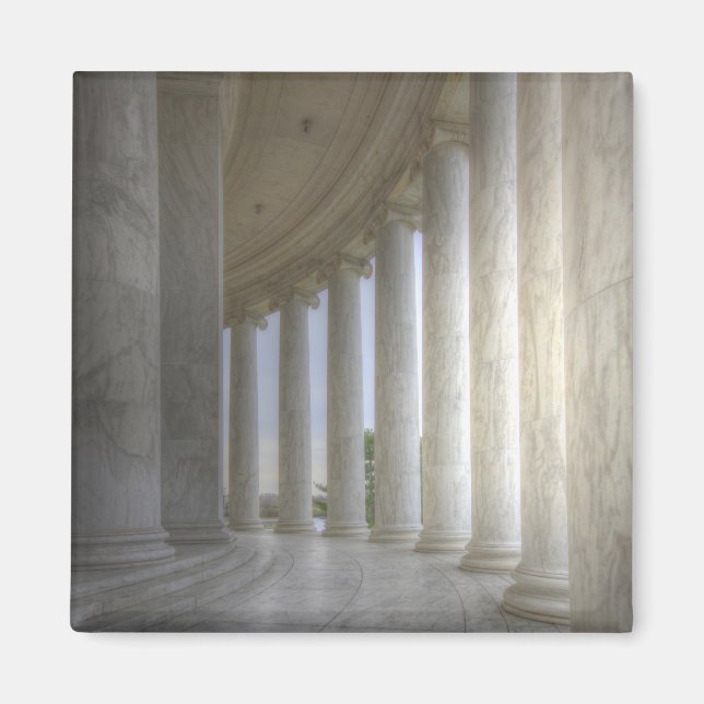 Thomas Jefferson Memorial Circular Colonnade Magnet (Vorne)