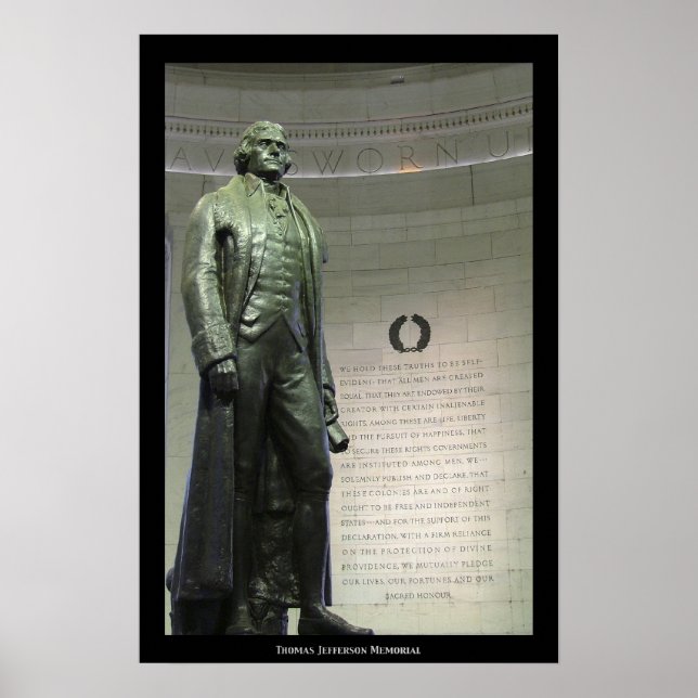 Thomas Jefferson Memorial Poster (Vorne)