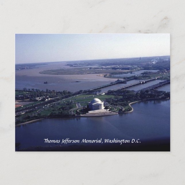 Thomas Jefferson Memorial Postkarte (Vorderseite)