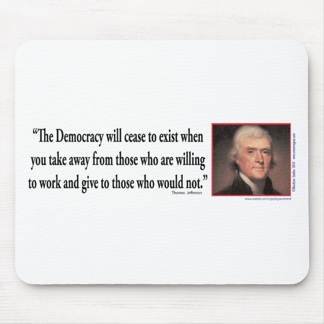 Thomas Jefferson Mousepad (Vorne)