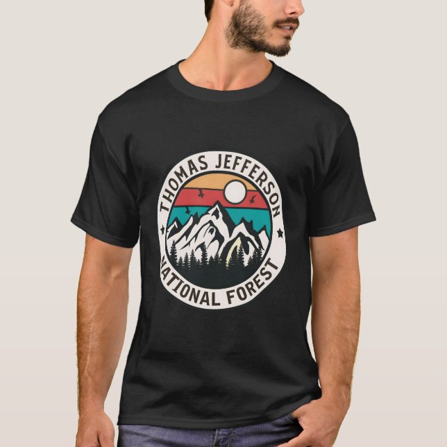 Thomas Jefferson Nationalwald T-Shirt (Vorderseite)