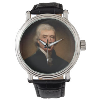 Thomas Jefferson Porträt Armbanduhr