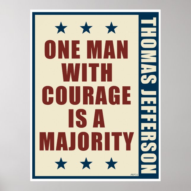 Thomas Jefferson Poster (Vorne)