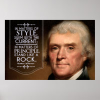 Thomas Jefferson quote in matters of style